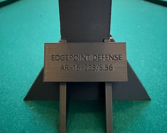 Personalized Rifle Stand - AR-15 / AR-22