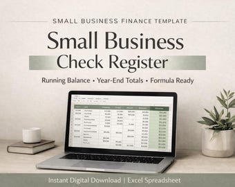 Small Business Check Register
