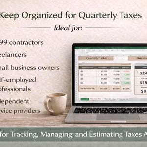 Tax Management System for Self-Employed (Excel) image 4