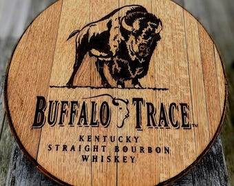 Buffalo Trace Inspired Bourbon Barrel Head