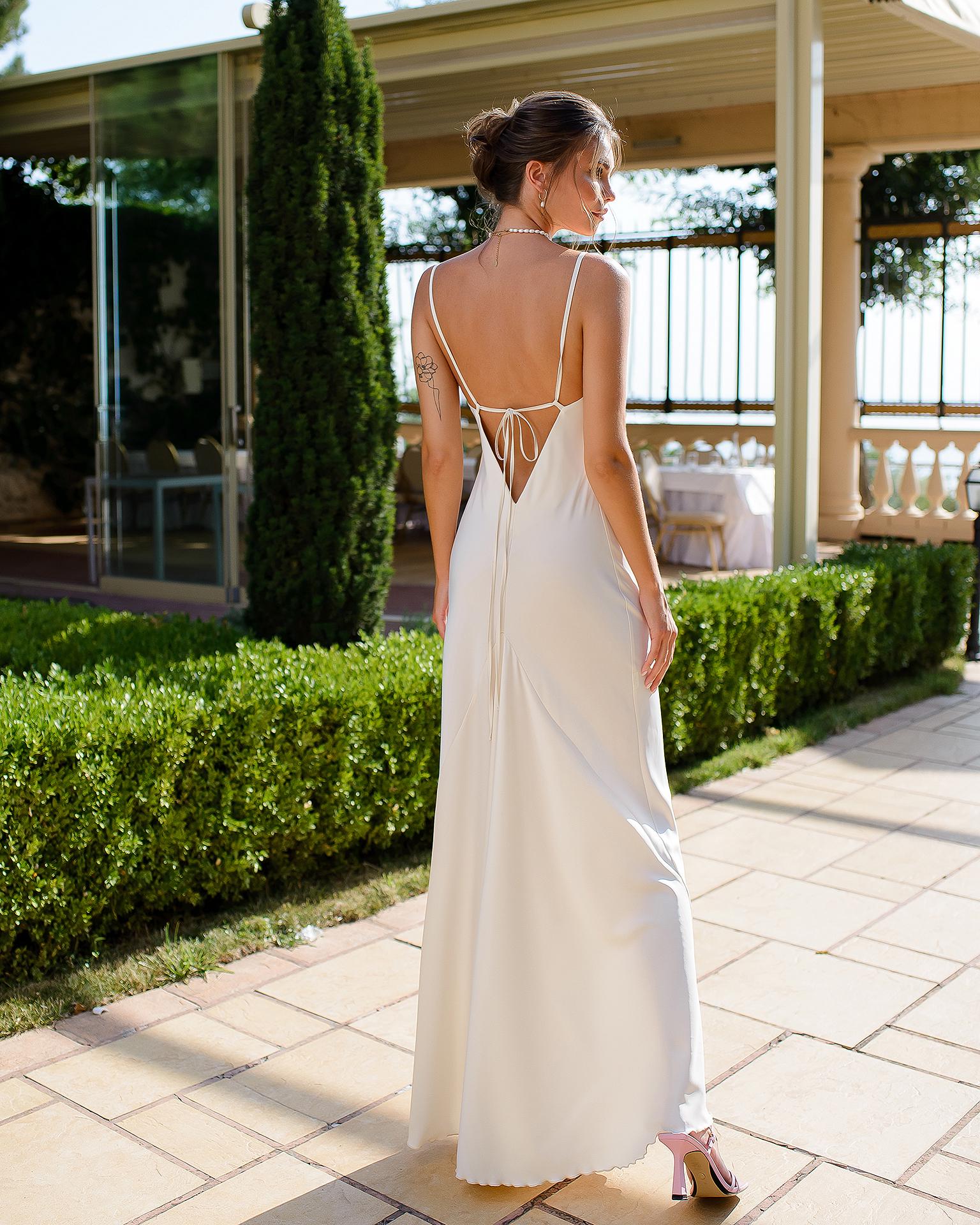mira lace open back dress Wedding Guest Dress White Lace Backless Maxi Dress Mira Lace Open Back Maxi  Dress In White