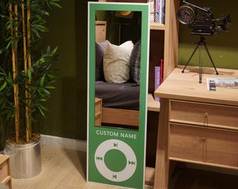 Custom Ipod Retro MP3 Player Floor Mirror, Y2k Room Decor, Nostalgic Wall Art, 90s Aesthetic Decor