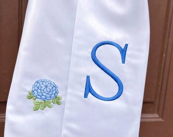 Hydrangea Wreath Sash