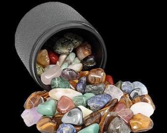 Lortone Rock Tumbler Grit Kit – 4 Stage Pre-Measured Polish Set for 3lb Barrel