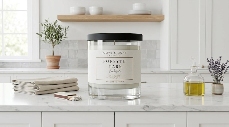 Forsyth Park Candle — Fresh Linen
