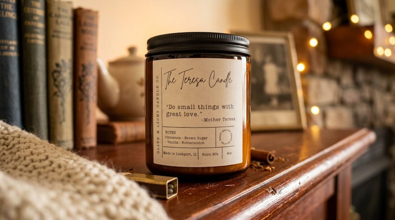 Teresa Candle — Do Small Things With Love