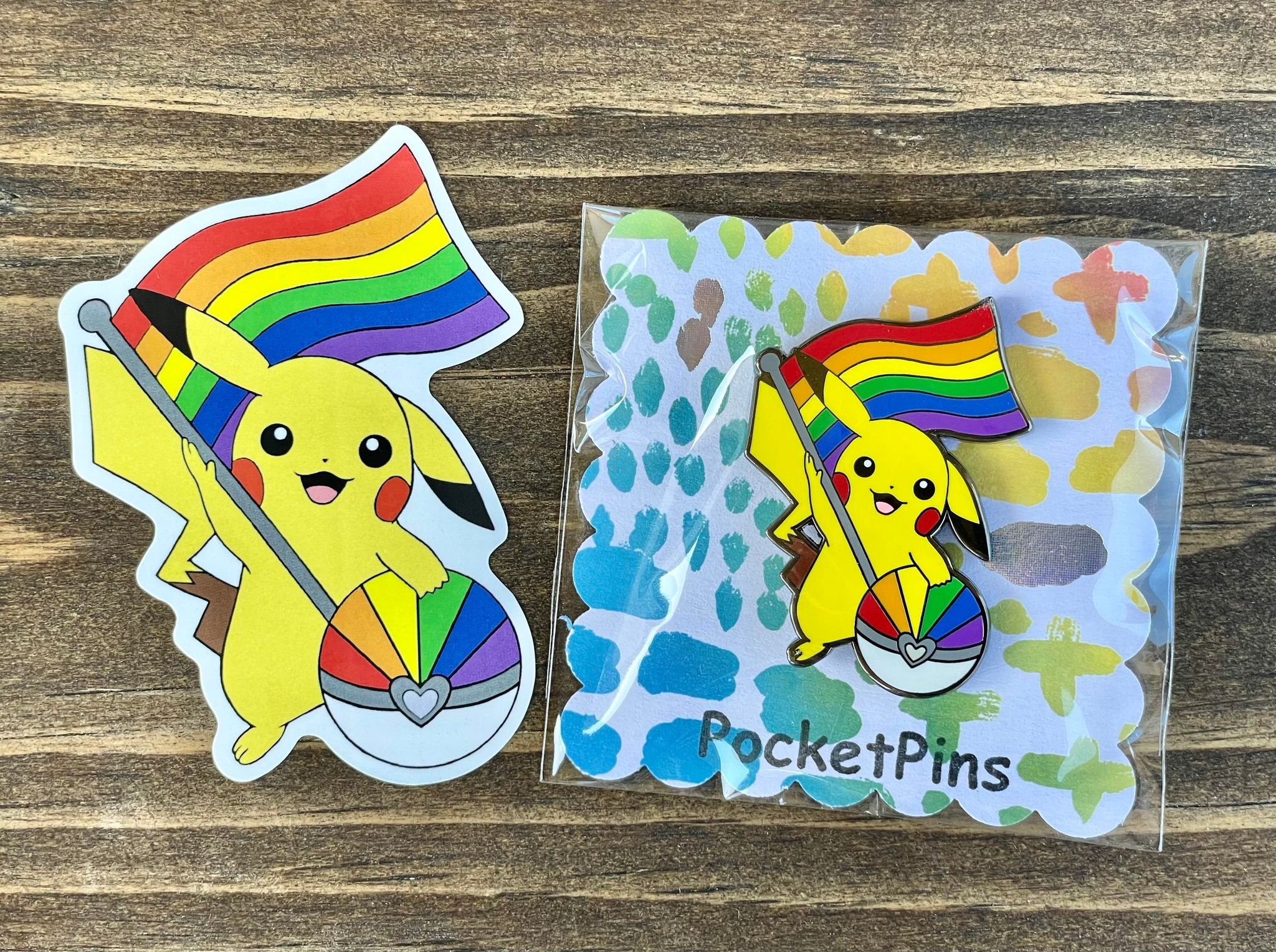 Pokemon Pikachu Teen Edition Enamel Pin