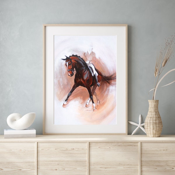 Dressage Wall Art Etsy