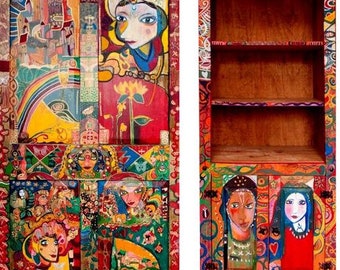 Handpainted Furniture Commissions from 500pounds - made to Order.