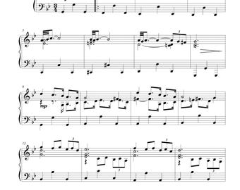 Adagio in g-Moll Noten: Barock Klavier Solo (Grad 5)