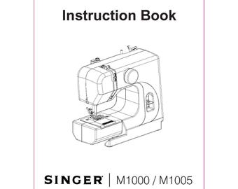 シンガー M1000 縫製マニュアル: デジタルガイド (PDF)