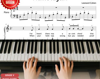 Hallelujah Sheet Music: Leonard Cohen Ballad - Piano, Flute & Choir
