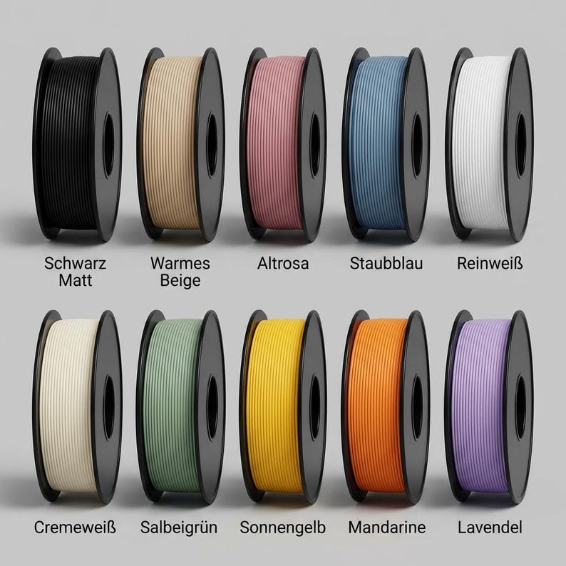 Modern decorative vase 'Elegance' – 3D printed in PLA – 14/18/20/25 cm – 10 colors image 8