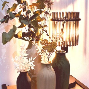 Modern decorative vase 'Elegance' – 3D printed in PLA – 14/18/20/25 cm – 10 colors image 2