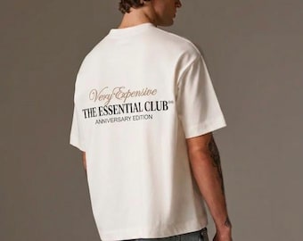 非常に高価なエッセンシャルクラブTシャツ | SNTL胸ロゴ