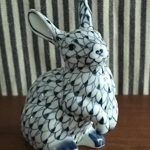 Herend Porcelain Rabbit - Etsy