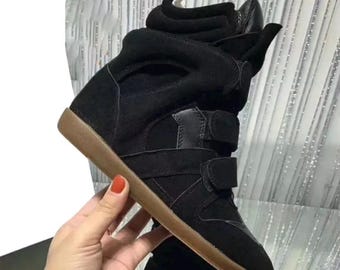 Isabel Marants Schuhe Luxus Lederschuhe Ästhetik Vintage trendy y2k Streetwear Swag Schuhe Turnschuhe Damen- und Herrenschuhe