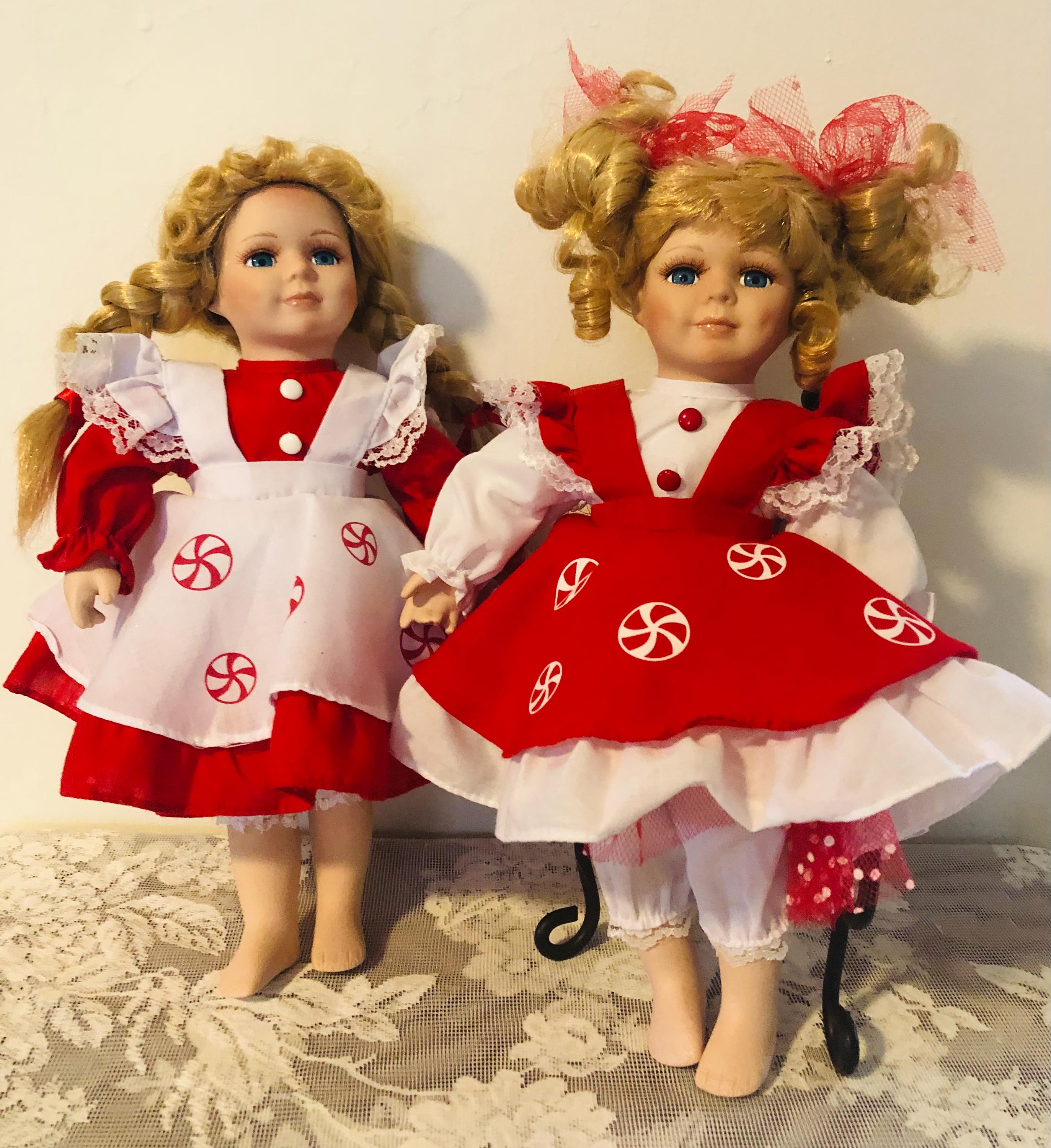 Twin Porcelain Dolls - Etsy Hong Kong