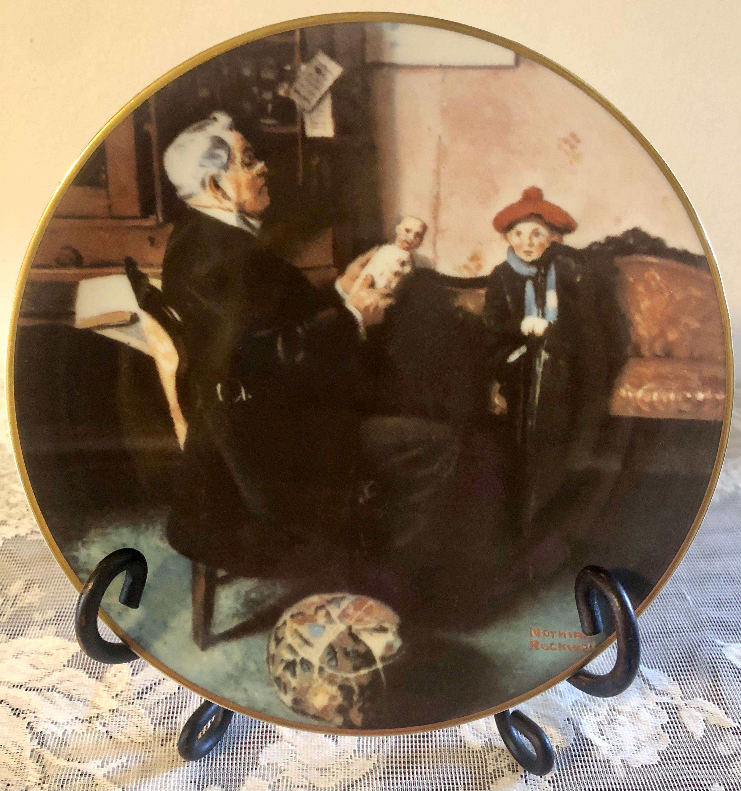 Norman rockwell the doctor and the doll - Etsy 日本