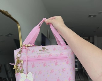 NEW Stanley 1913 x LoveShackFancy All Day Julienne Mini Cooler Limited Edition Pink Bow Cooler Bag