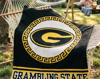 Grambling State University Blanket – Plush HBCU Throw for Game Day, Dorm Decor
