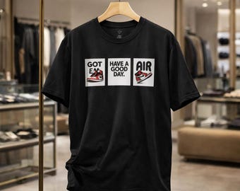 Graphic Sneaker Style T Shirt, Casual Streetwear Unisex Tee