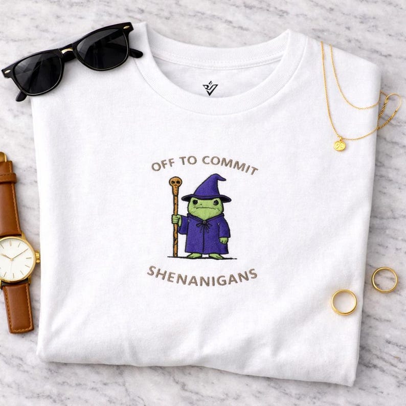 Op weg naar grappenmakers tovenaarskikker grappig DnD-T-shirt, ren Faire-fantasiecadeau afbeelding 1