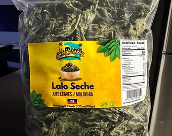 Haitian Dry Lalo Jute Leaves (Molokhia)– Quality Caribbean Ingredient
