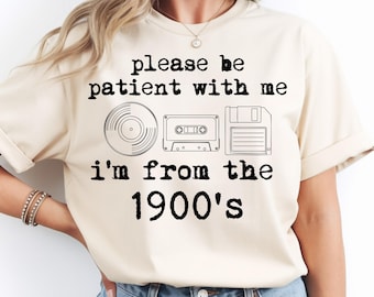 I'm from the 1900's PNG: Funny Vintage Quote, Retro Humor Saying png, Nostalgic Sarcastic Design (Digital Download)