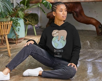 Voorbestemd om luiaard-hoody te snoozen