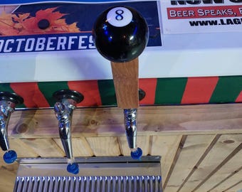 Beer Tap Handle with Eight Ball