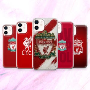 Liverpool Phone Case LFC Liverpool FC Cover for iPhone 17e, 16, 15, 14, 13 Samsung S26, S25Fe, A57 Pixel 10A, 10Pro, 9A, 8A 8Pro