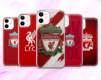 Funda para teléfono del Liverpool LFC Funda del Liverpool FC para iPhone 17e, 16, 15, 14, 13 Samsung S26, S25Fe, A57 Pixel 10A, 10Pro, 9A, 8A 8Pro
