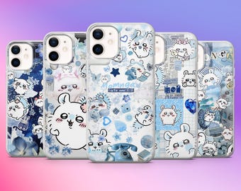 Momonga Phone Case Chiikawa Cartoon Cover for iPhone 17e, 16, 15, 14, 13 Samsung S26, S25Fe, A57 Pixel 10A, 10ProXL, 9A, 8A, 8Pro
