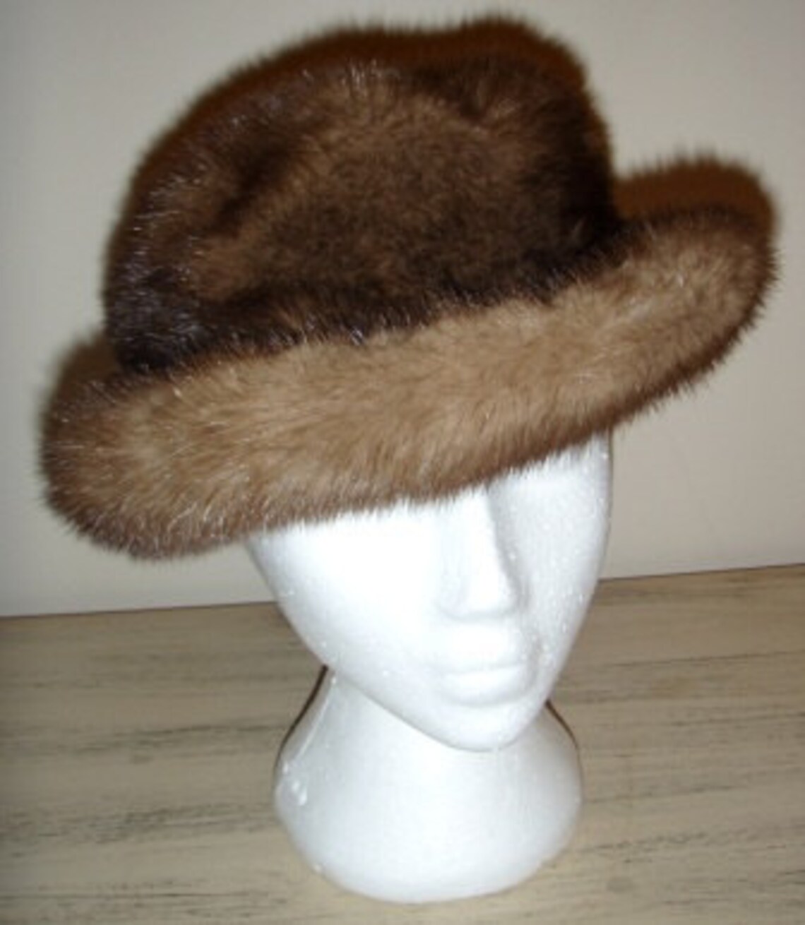 Vintage Fur Hat Antique Fabulous Canadian MINK FUR HAT .. Etsy