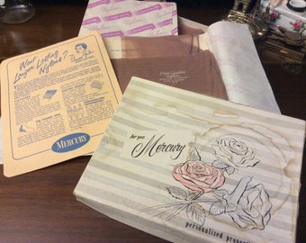 vintage lingerie ... STOCKINGS HOSIERY box of fine NYLONS lingerie ...