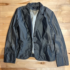 Vintage Iris Setlakwe Jacket – Size 10 – Made in Canada – Minimalist Lightweight Coat