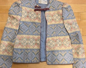 Oscar De La Renta Tapestry Blazer