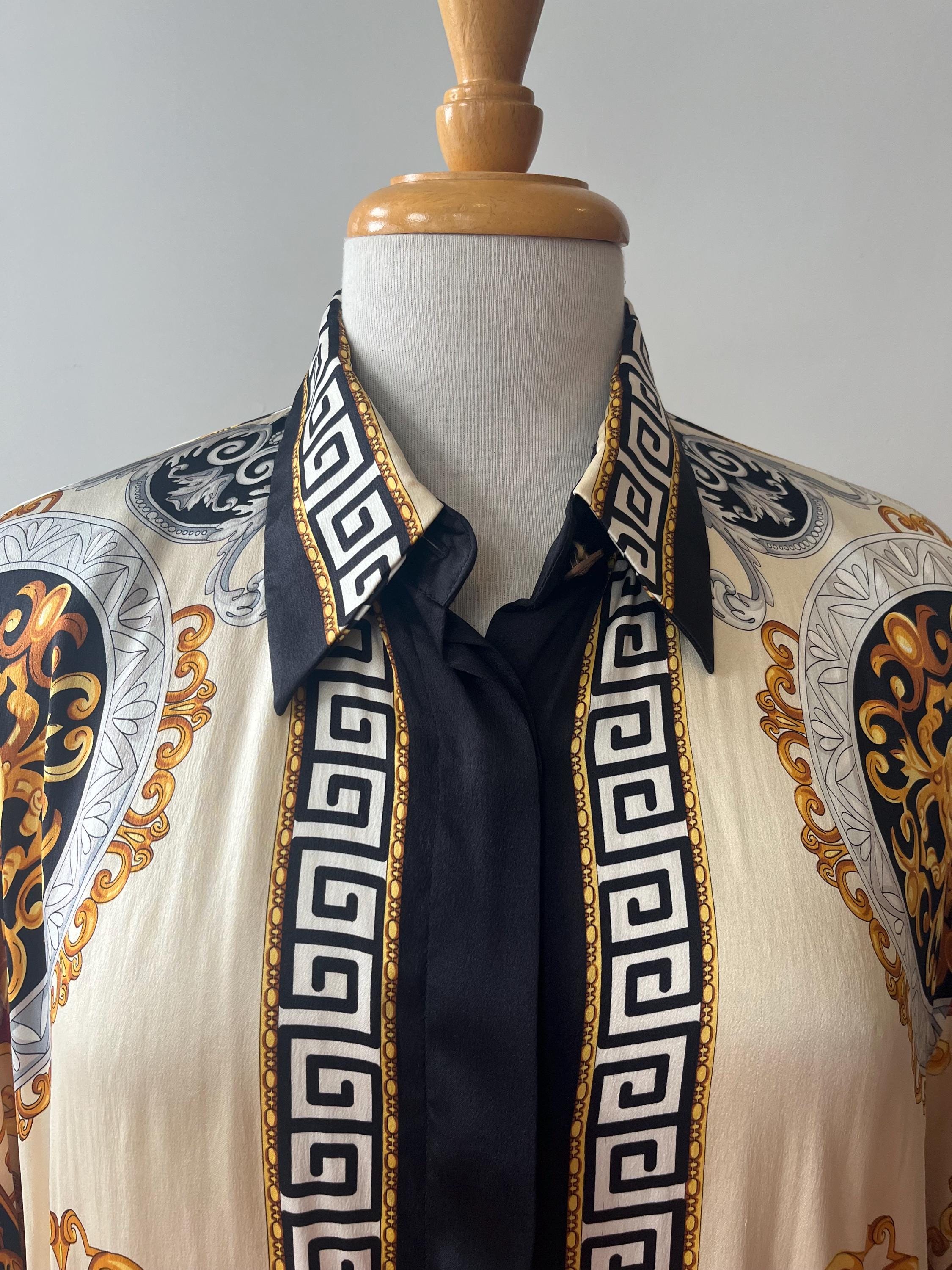 Vintage Versace Shirts - Etsy