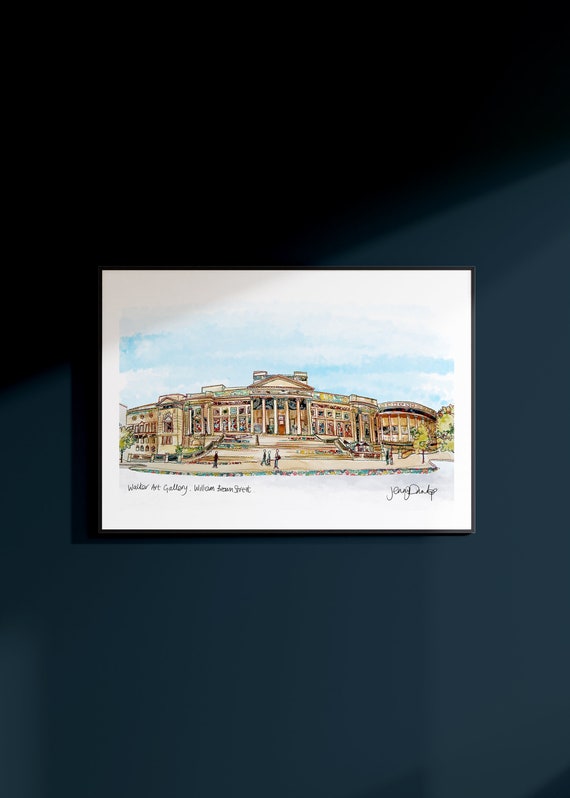 Walker Art Gallery -Liverpool Print - William Brown Street