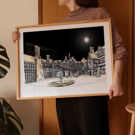 Hillbark Hotel | Wirral Weddings | Hillbark Gift | Wirral Wedding Venue Gift | Wirral Print | Hillbark artwork | Hillbark Art