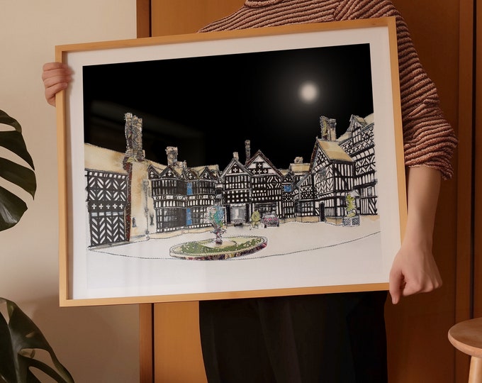 Hillbark Hotel | Wirral Weddings | Hillbark Gift | Wirral Wedding Venue Gift | Wirral Print | Hillbark artwork | Hillbark Art
