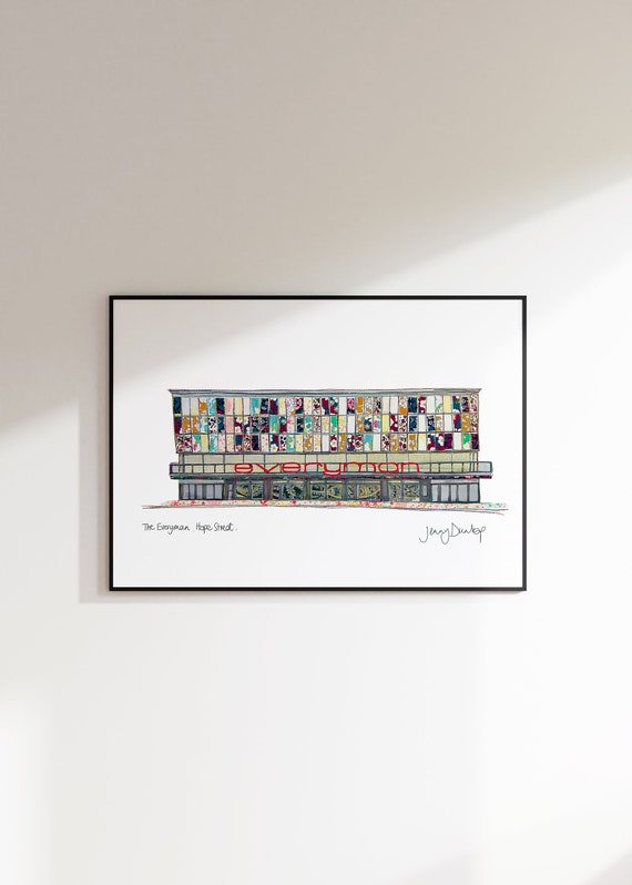 Everyman Theatre | Liverpool | Liverpool Art Print | Liverpool print | Liverpool poster | Liverpool art | Liverpool wall art | Travel Print