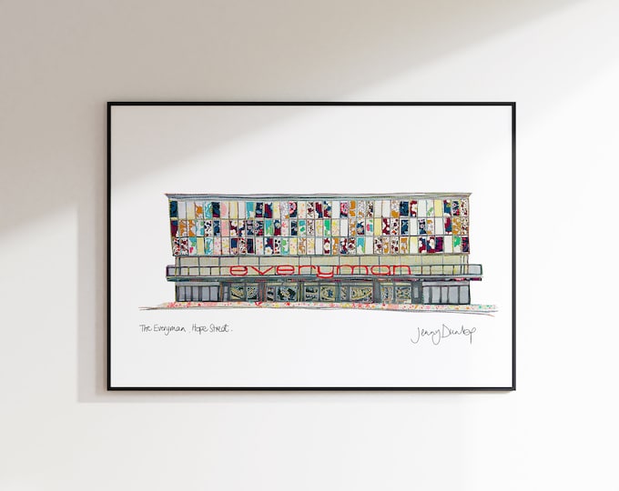Everyman Theatre | Liverpool | Liverpool Art Print | Liverpool print | Liverpool poster | Liverpool art | Liverpool wall art | Travel Print