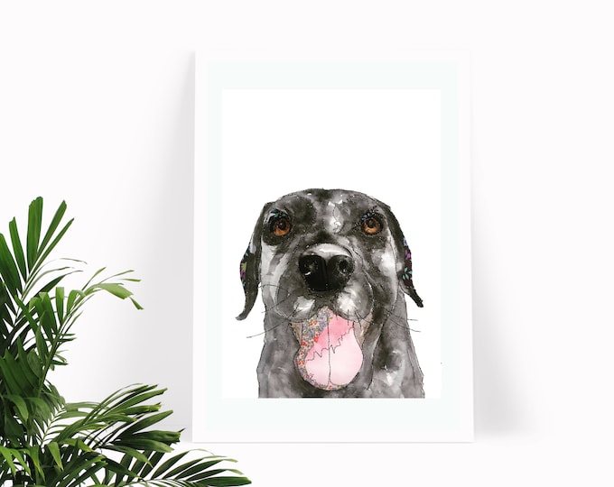 Black Labrador | Lab Print | Labrador Artwork | Labrador Gifts | Dog Gifts | Labrador Print | Dog Prints | Dog Art