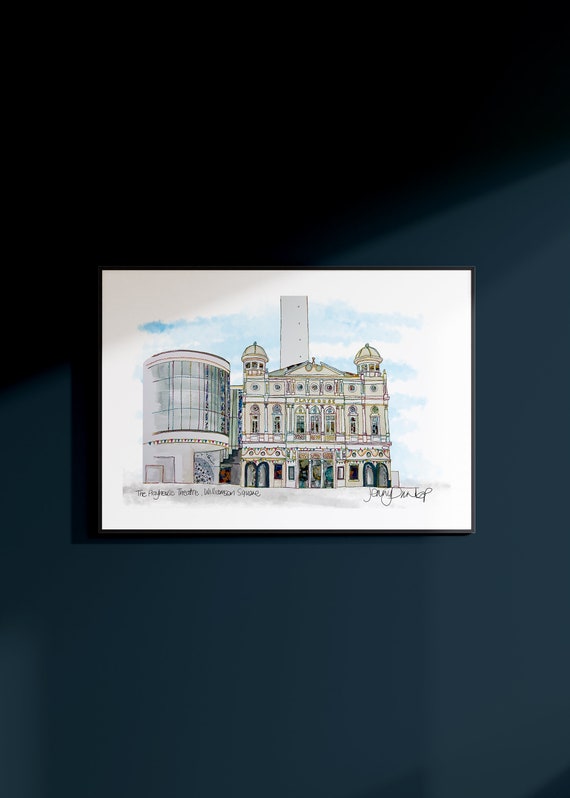 Liverpool Playhouse Print - Liverpool Art Print
