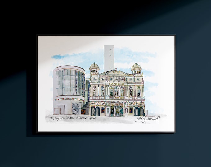 Liverpool Playhouse Print - Liverpool Art Print