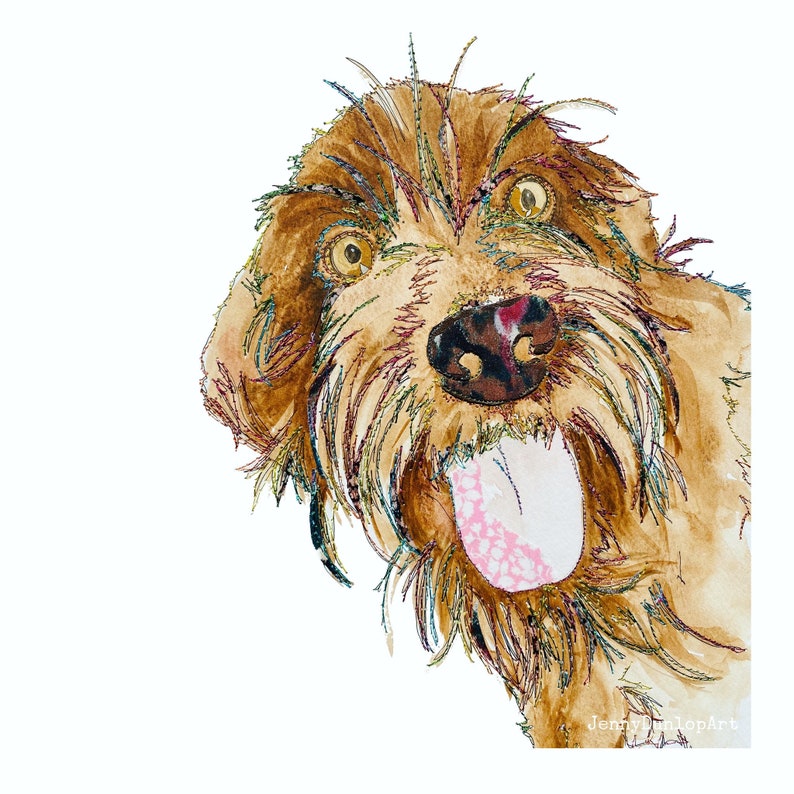 Pet Portrait Original Art image 2