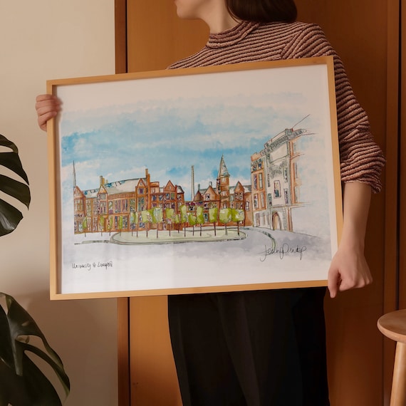 University of Liverpool | Liverpool Graduation Gift | Graduation Present | Graduation Gift | Liverpool Print | Graduation Gift | Uni of Liv