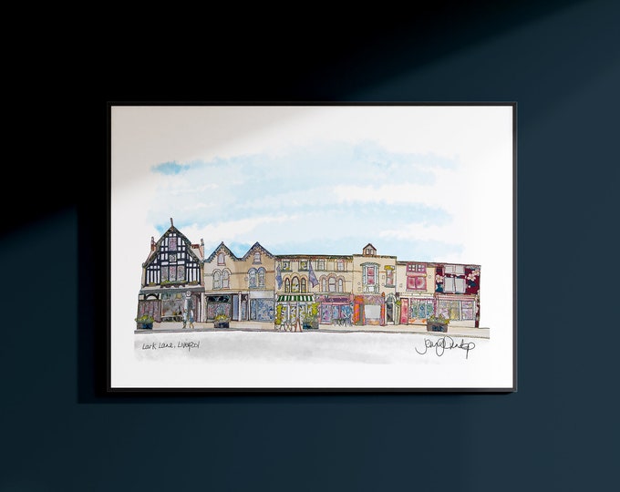 Lark Lane Art | Liverpool Art | Lark Lane Gifts | Liverpool Gifts | Liverpool Travel Art